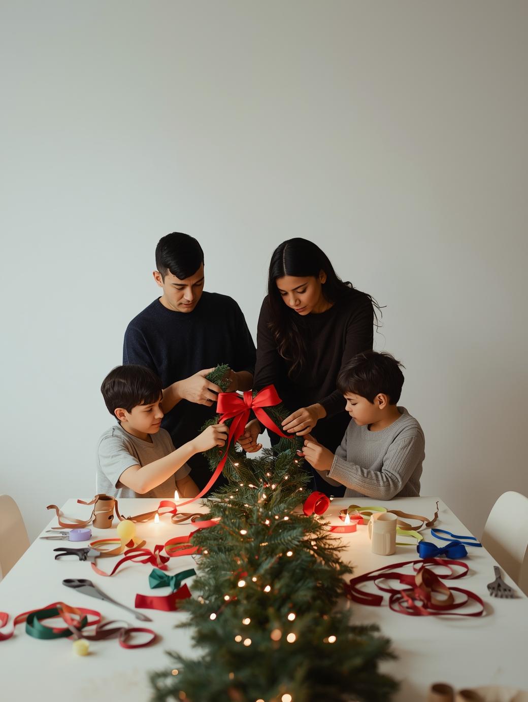 Weihnachts-Türkränze