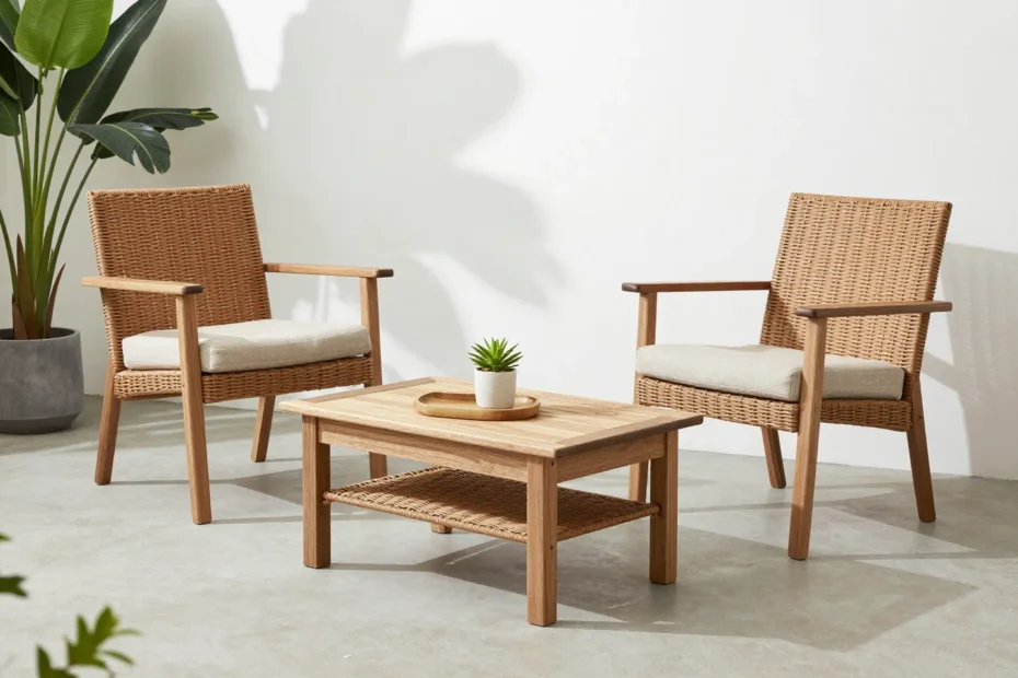 Diese Gartenmöbel wirken teuer, sind es aber nicht